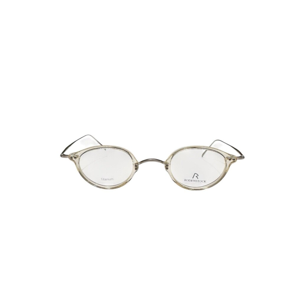 Rodenstock Frames Eyeglasses Titanium Japan R5128 C 135 Clear, Oval, Minimalist